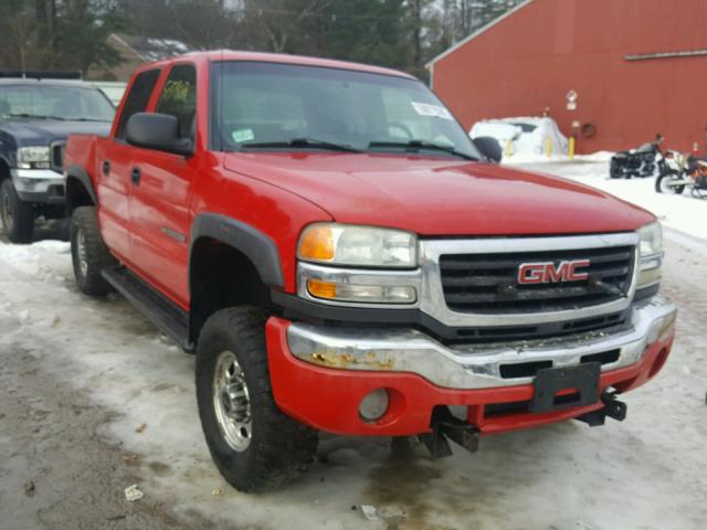 1GTHK23U64F137826 - 2004 GMC SIERRA K25 RED photo 1