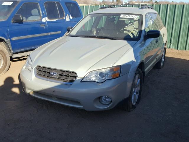 4S4BP61C067336078 - 2006 SUBARU LEGACY OUT BEIGE photo 2