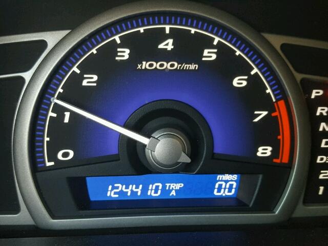 2HGFA16959H510163 - 2009 HONDA CIVIC EXL ლურჯი ფოტო 8