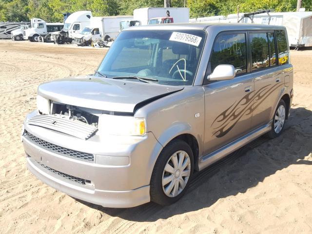 JTLKT324550208324 - 2005 TOYOTA SCION XB ნაცრისფერი ფოტო 2