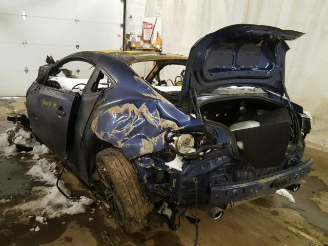 JF1ZNAA17E9701715 - 2014 TOYOTA SCION FR-S ლურჯი ფოტო 3