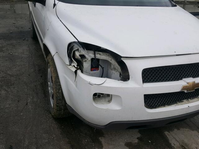 1GNDV23LX6D240279 - 2006 CHEVROLET UPLANDER L 白色 照片 9