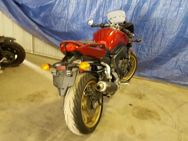 JYARN17E98A006039 - 2008 YAMAHA FZ1 S RED photo 4