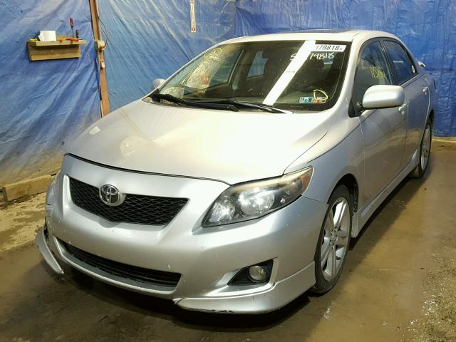 2T1BE40E79C026725 - 2009 TOYOTA COROLLA XR 银色 照片 2