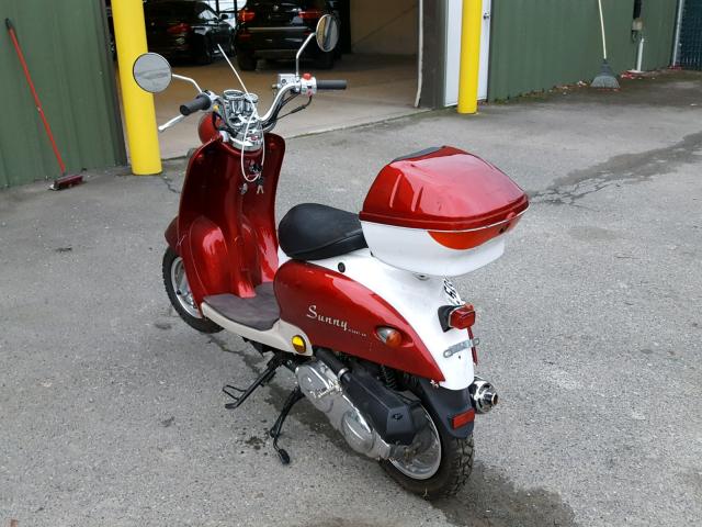 LJ5LA6A85A1120108 - 2010 KING SCOOTER RED photo 3