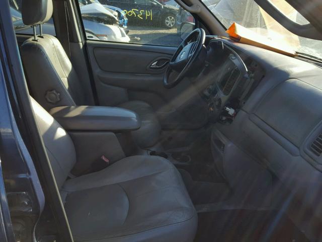 4F2YU08102KM10857 - 2002 MAZDA TRIBUTE LX BLUE photo 5