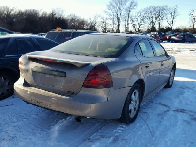 2G2WP552861255476 - 2006 PONTIAC GRAND PRIX GRAY photo 4