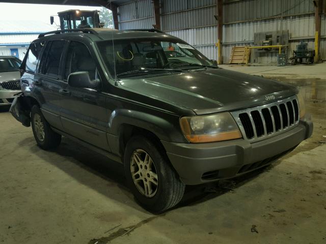 1J4GX48S12C160553 - 2002 JEEP GRAND CHER BLUE photo 1