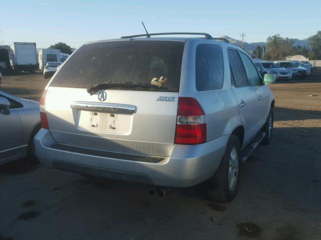 2HNYD18673H518185 - 2003 ACURA MDX TOURIN SILVER photo 4