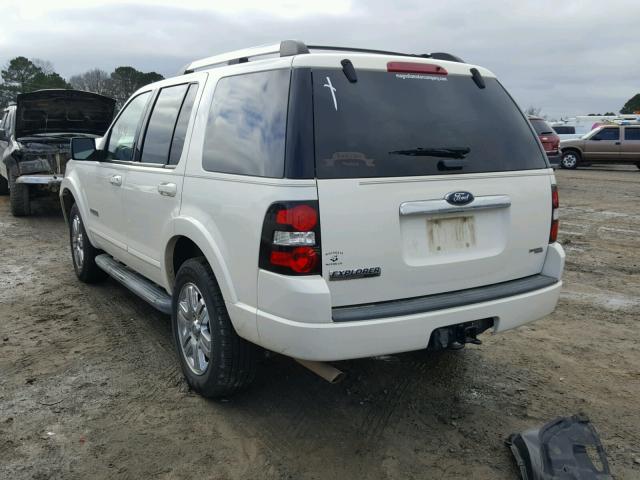 1FMEU65E87UB36716 - 2007 FORD EXPLORER L CREAM photo 3