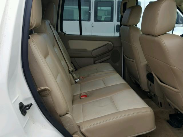1FMEU65E87UB36716 - 2007 FORD EXPLORER L CREAM photo 6