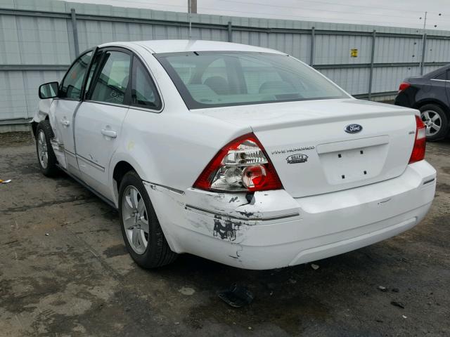 1FAFP24196G124472 - 2006 FORD FIVE HUNDR WHITE photo 3