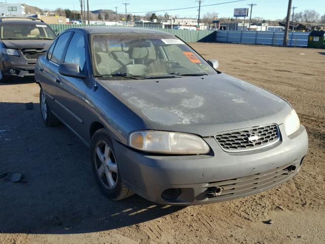 3N1CB51D8YL323347 - 2000 NISSAN SENTRA BAS GRAY photo 1