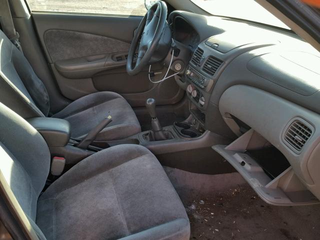 3N1CB51D8YL323347 - 2000 NISSAN SENTRA BAS GRAY photo 5