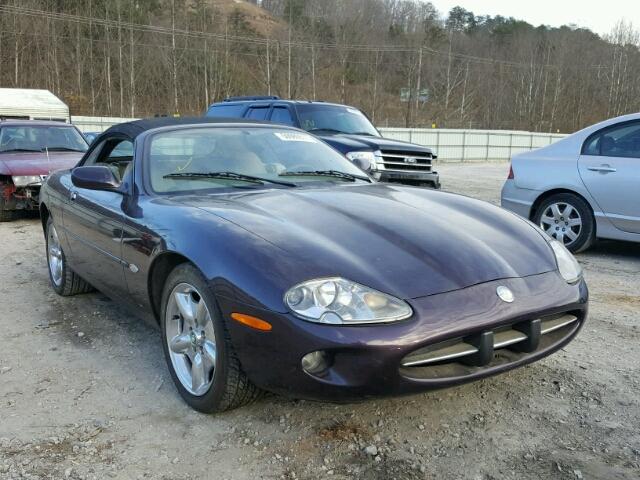 SAJGX2043XC038762 - 1999 JAGUAR XK8 PURPLE photo 1