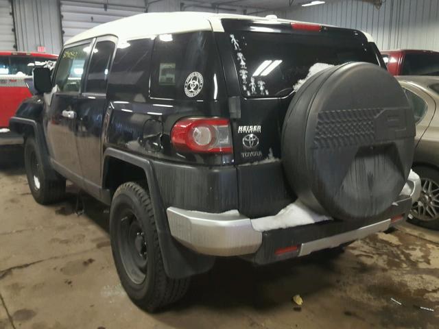 JTEBU4BF4CK132558 - 2012 TOYOTA FJ CRUISER BLACK photo 3