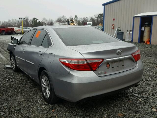 4T1BF1FK5FU480815 - 2015 TOYOTA CAMRY LE GRAY photo 3