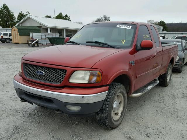 1FTRX18L7YKB02922 - 2000 FORD F150 RED photo 2