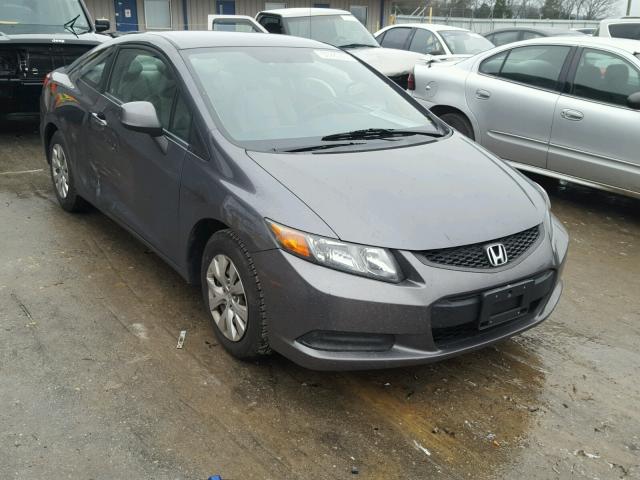 2HGFG3B53CH502700 - 2012 HONDA CIVIC LX SILVER photo 1