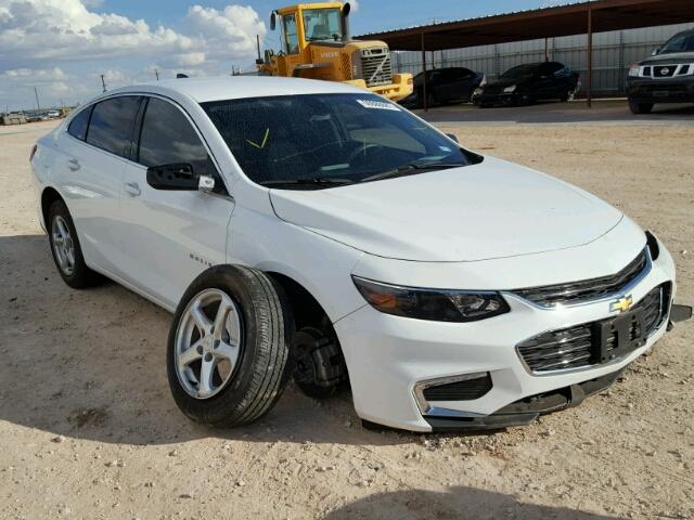 1G1ZB5ST8GF343239 - 2016 CHEVROLET MALIBU LS WHITE photo 2