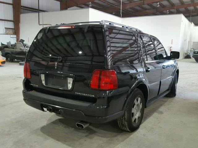 5LMFU28535LJ20156 - 2005 LINCOLN NAVIGATOR BLACK photo 4