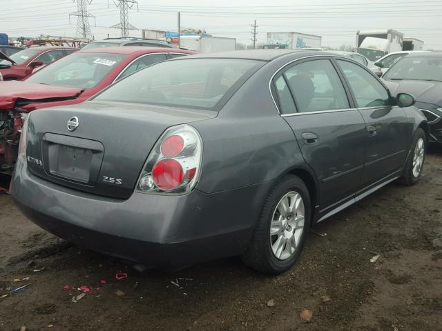 1N4AL11D26N461320 - 2006 NISSAN ALTIMA S GRAY photo 4