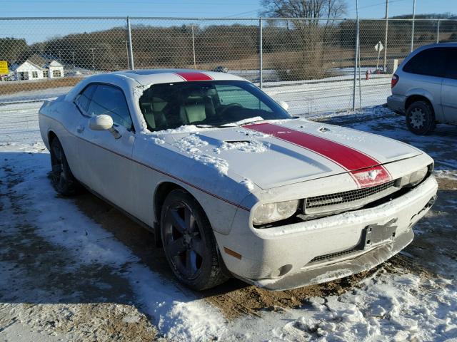 2C3CDYAG6DH500567 - 2013 DODGE CHALLENGER WHITE photo 1