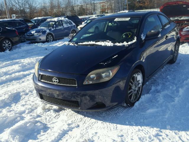 JTKDE177460085535 - 2006 TOYOTA SCION TC BLUE photo 2