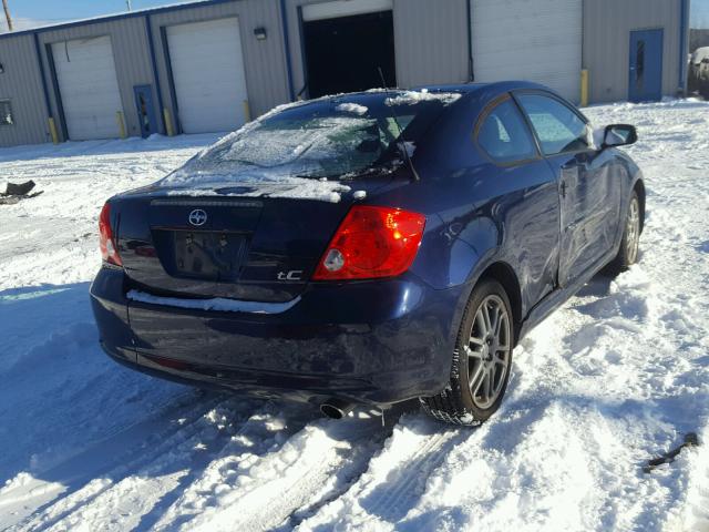 JTKDE177460085535 - 2006 TOYOTA SCION TC 蓝色 照片 4
