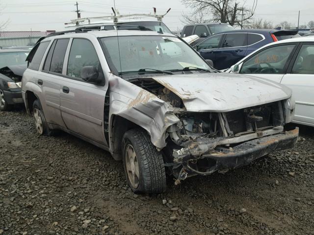 1GNDT13S162171677 - 2006 CHEVROLET TRAILBLAZE SILVER photo 1