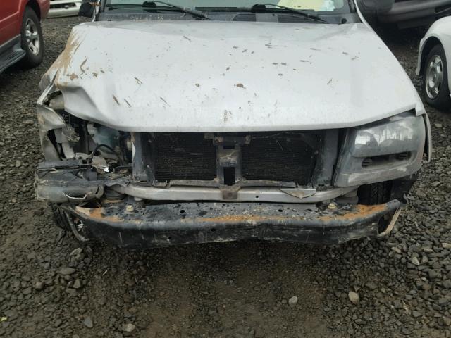 1GNDT13S162171677 - 2006 CHEVROLET TRAILBLAZE SILVER photo 7