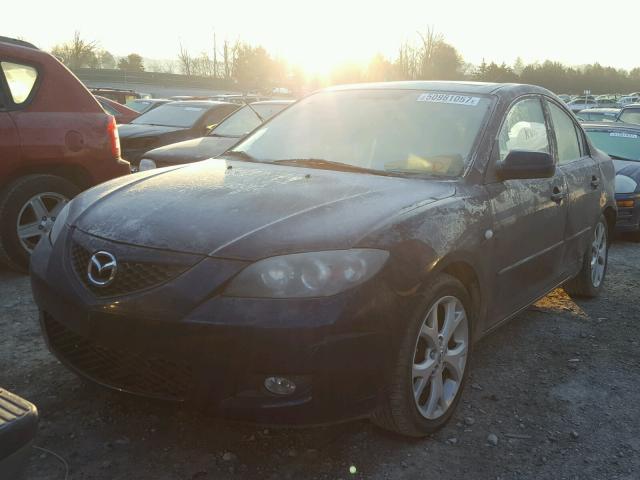 JM1BK32FX81174802 - 2008 MAZDA 3 I BLUE photo 2