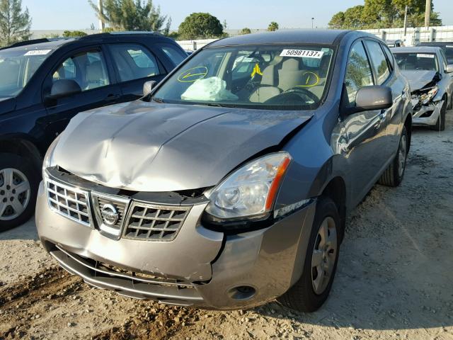 JN8AS5MV1AW600644 - 2010 NISSAN ROGUE S GRAY photo 2