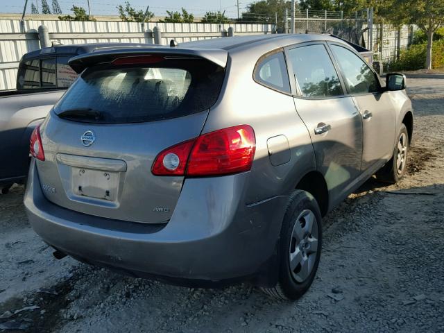 JN8AS5MV1AW600644 - 2010 NISSAN ROGUE S GRAY photo 4