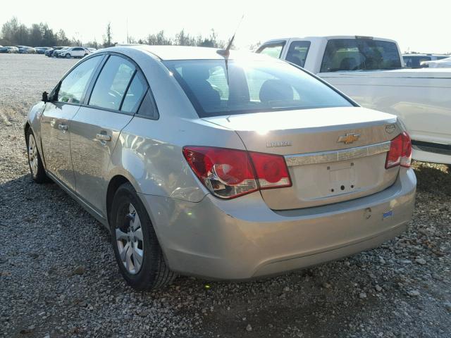 1G1PA5SH5E7254189 - 2014 CHEVROLET CRUZE LS GOLD photo 3