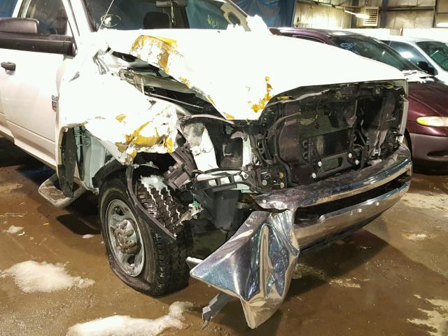 3C6LD5AT9CG127943 - 2012 DODGE RAM 2500 S WHITE photo 9