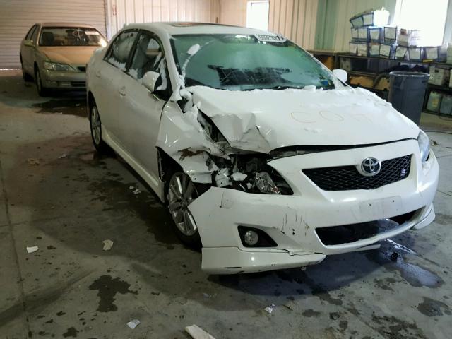 2T1BU4EE7AC262548 - 2010 TOYOTA COROLLA BA WHITE photo 1