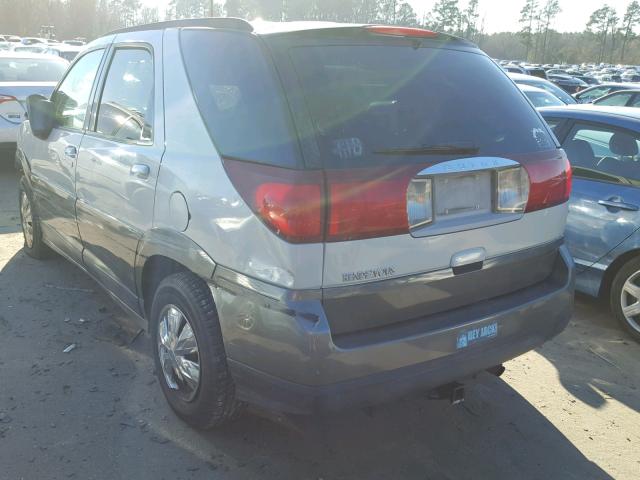 3G5DB03E74S563068 - 2004 BUICK RENDEZVOUS WHITE photo 3