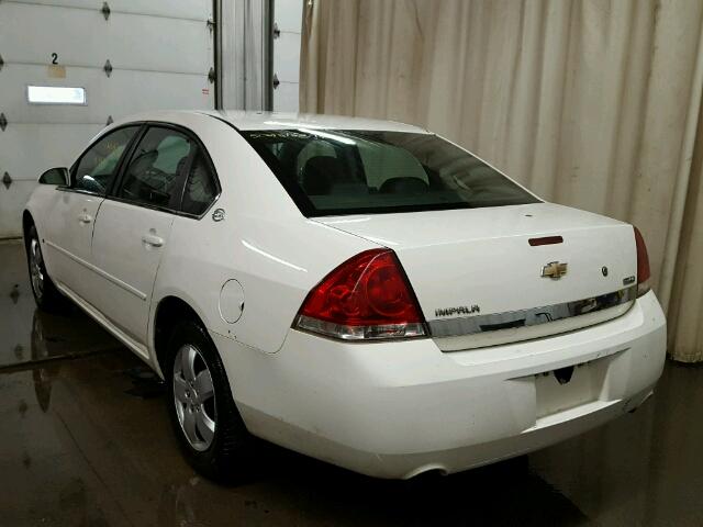 2G1WS583781251641 - 2008 CHEVROLET IMPALA POL WHITE photo 3