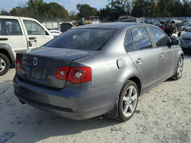 3VWPF71K26M800856 - 2006 VOLKSWAGEN JETTA VALU GRAY photo 4