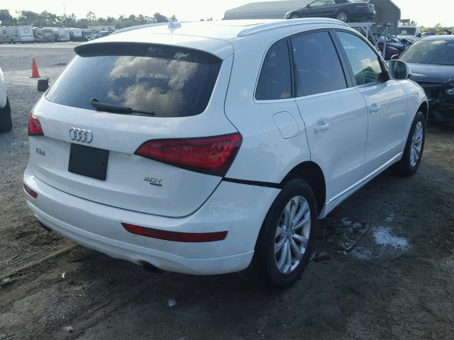 WA1CFAFP2EA079303 - 2014 AUDI Q5 PREMIUM WHITE photo 4