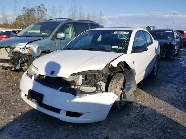 1G8AM12F94Z179084 - 2004 SATURN ION LEVEL WHITE photo 2