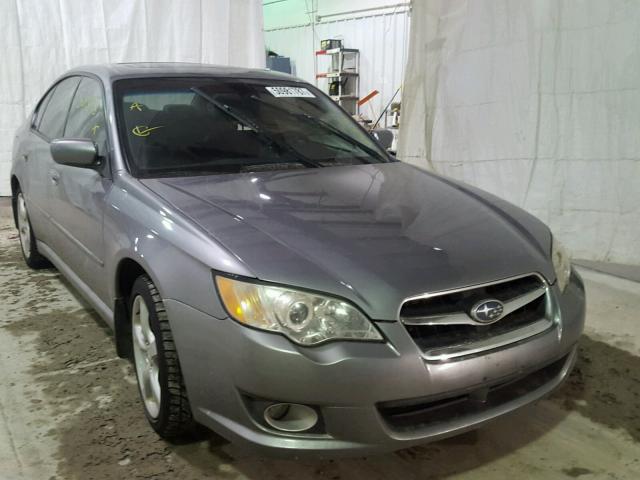 4S3BL626997227177 - 2009 SUBARU LEGACY 2.5 GRAY photo 1