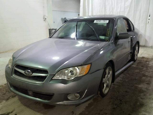 4S3BL626997227177 - 2009 SUBARU LEGACY 2.5 GRAY photo 2