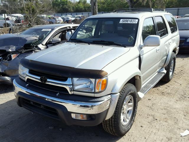 JT3HN86R619057751 - 2001 TOYOTA 4RUNNER SR SILVER photo 2