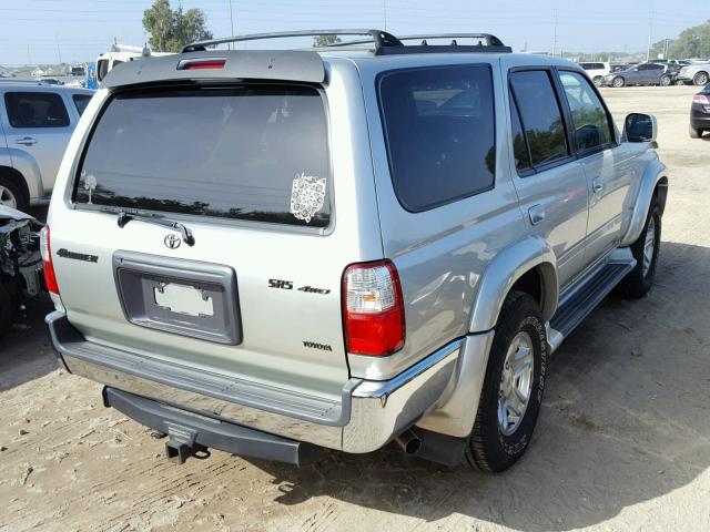 JT3HN86R619057751 - 2001 TOYOTA 4RUNNER SR SILVER photo 4