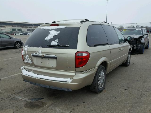 2A8GP64L97R114380 - 2007 CHRYSLER TOWN & COU GOLD photo 4