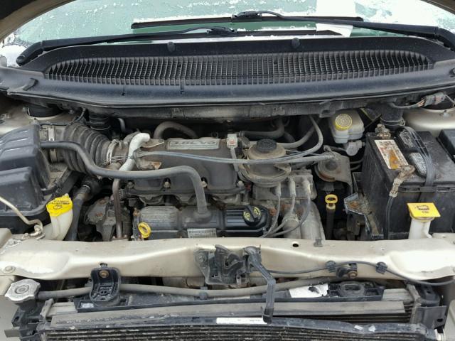 2A8GP64L97R114380 - 2007 CHRYSLER TOWN & COU GOLD photo 7