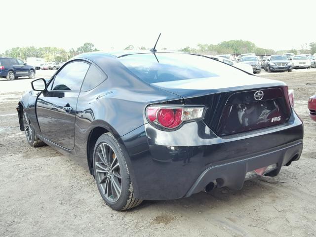 JF1ZNAA12D2725363 - 2013 TOYOTA SCION FR-S შავი ფოტო 3