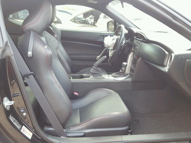 JF1ZNAA12D2725363 - 2013 TOYOTA SCION FR-S შავი ფოტო 5